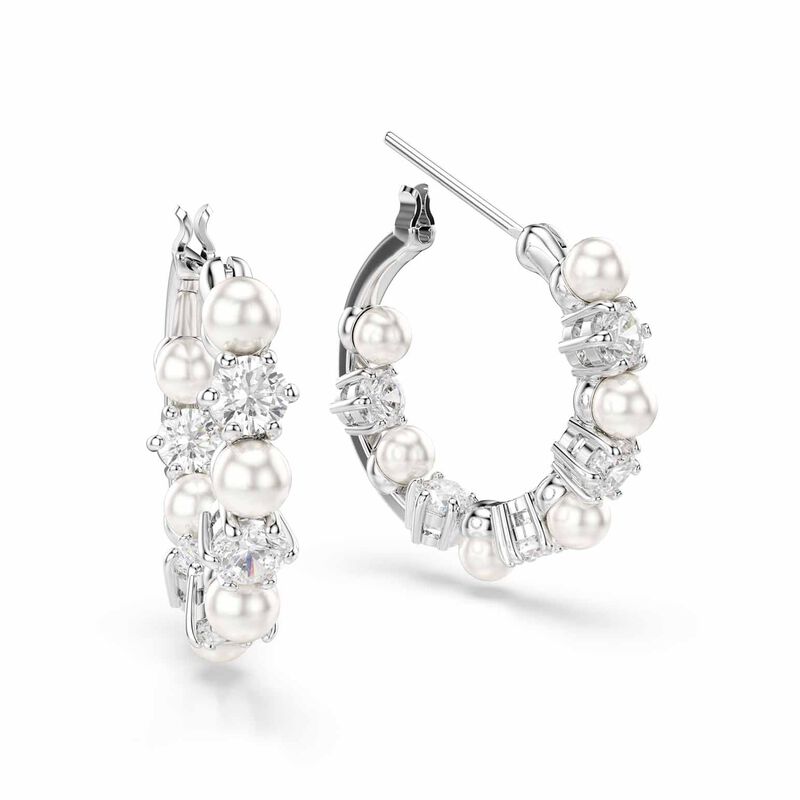 Swarovski Matrix Drop Earrings image number 2